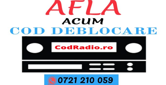 Deblocare Radio Renault, Cod Deblocare Radio, Resetare Radio Renault